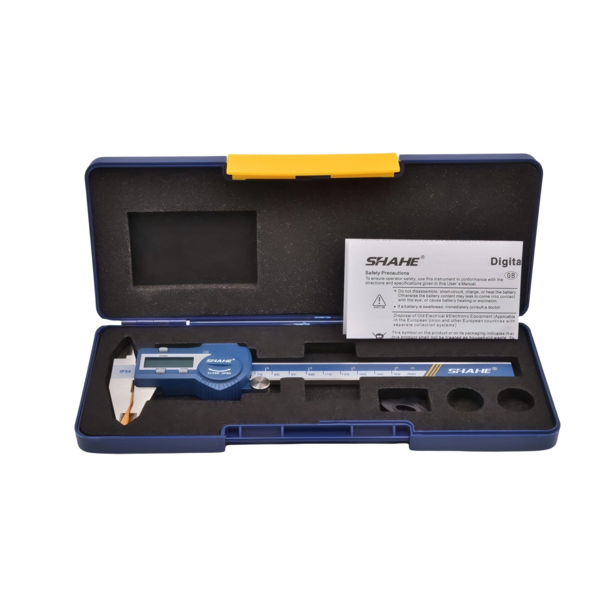 Shahe IP54 Digital Caliper 0-150mm / 0-6" Electronic Vernier Caliper - Twin Eagle Imports