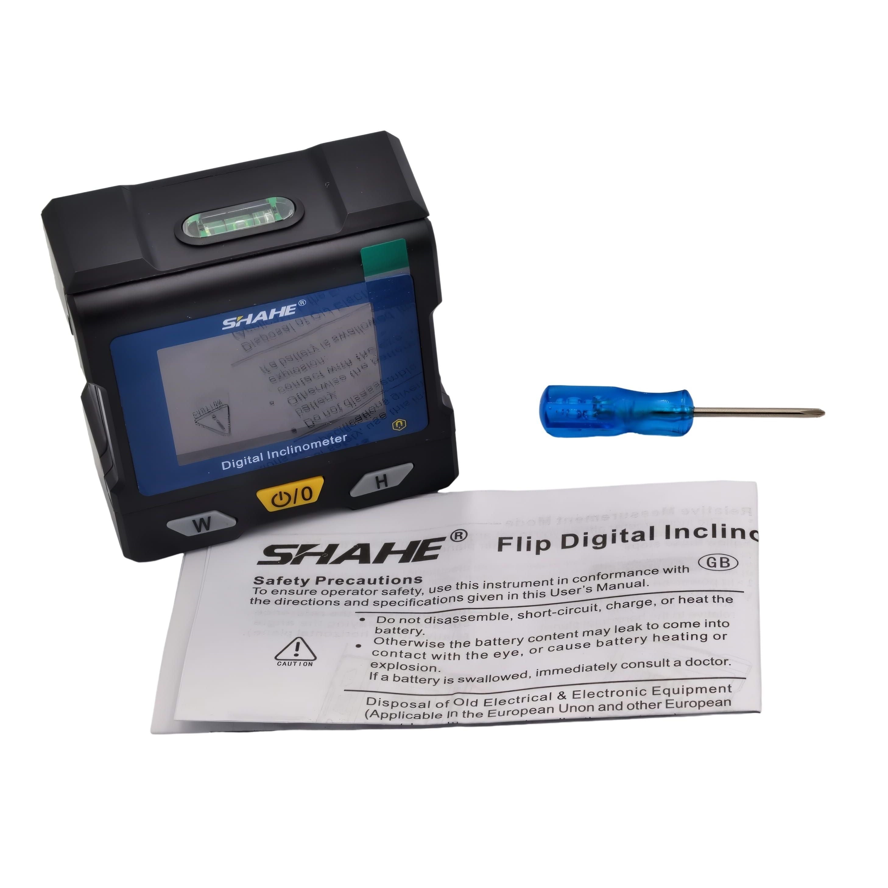 SHAHE MEASURING EQUIPMENT Shahe Digital Spirit Level Flip Version (Wireless Digital Level)