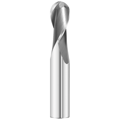 SHORT SERIES BALL NOSE SLOT DRILL - Best Carbide 5/16" (2 Flute, Uncoated) - Twin Eagle Imports