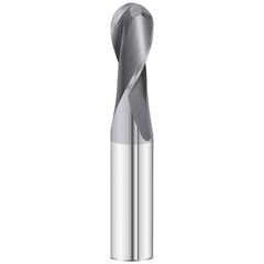 SHORT SERIES BALL NOSE SLOT DRILL - Best Carbide 5/32" (2 Flute, TiAIN Coated) - Twin Eagle Imports