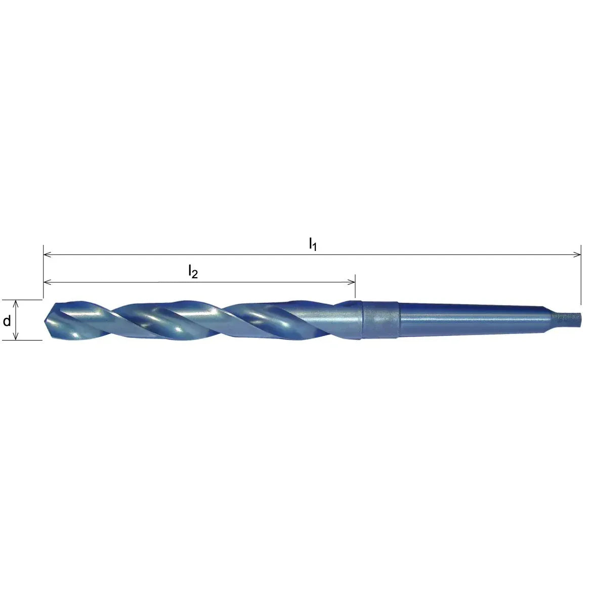 SOMTA DRILLS Somta 39/64" HSS Morse Taper Shank Drill MT2 DIN 345