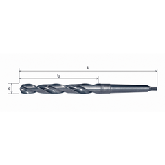 SOMTA DRILLS Somta Series 205 – 64MM HSS Morse Taper Shank Drill DIN 345