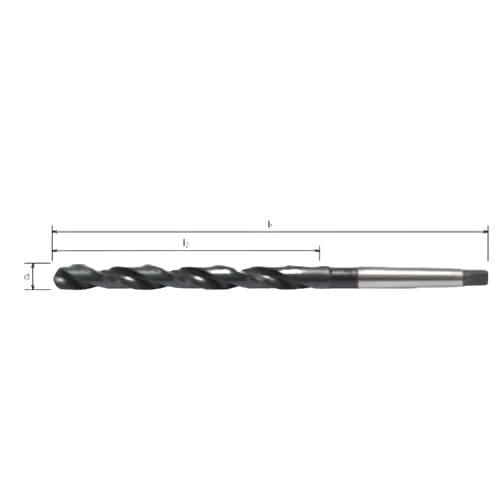 Somta Series 242 - HSS No.1 Morse Taper Shank 200mm x 315mm Extra Length Drills 10.5mm - Twin Eagle Imports