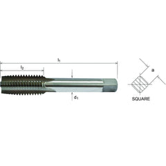 Somta Series 501 - HSS Straight Flute Short Hand Taper (First Tap) M52 x 5mm - Twin Eagle Imports