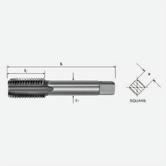Somta Series 519 – HSS HSS M22 X 2.5 L/H Intermediate Tap - Twin Eagle Imports