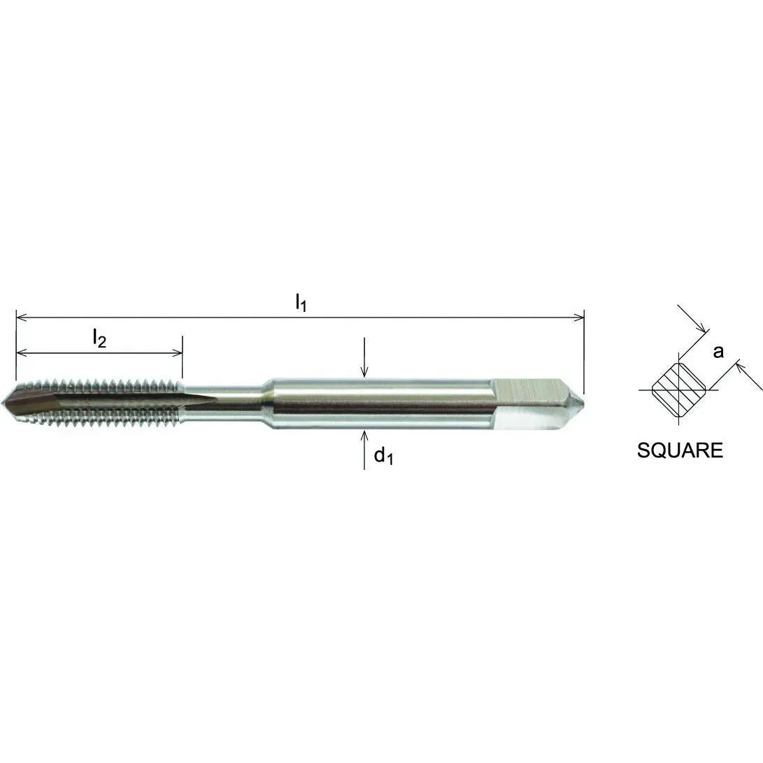 SOMTA Taps & Dies Somta Series 515 - HSSE-V Gun Nose Tap Metric M12 x 1.5 (Fine, Standard)