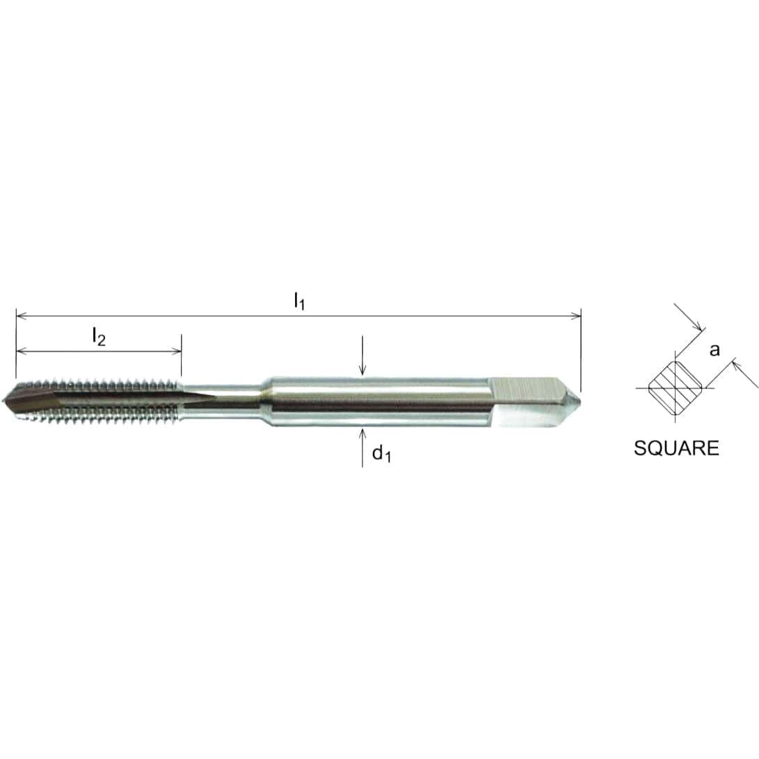 SOMTA Taps & Dies Somta Series 526 - HSSE-V Gun Nose Tap BSW 1/2" (Standard)