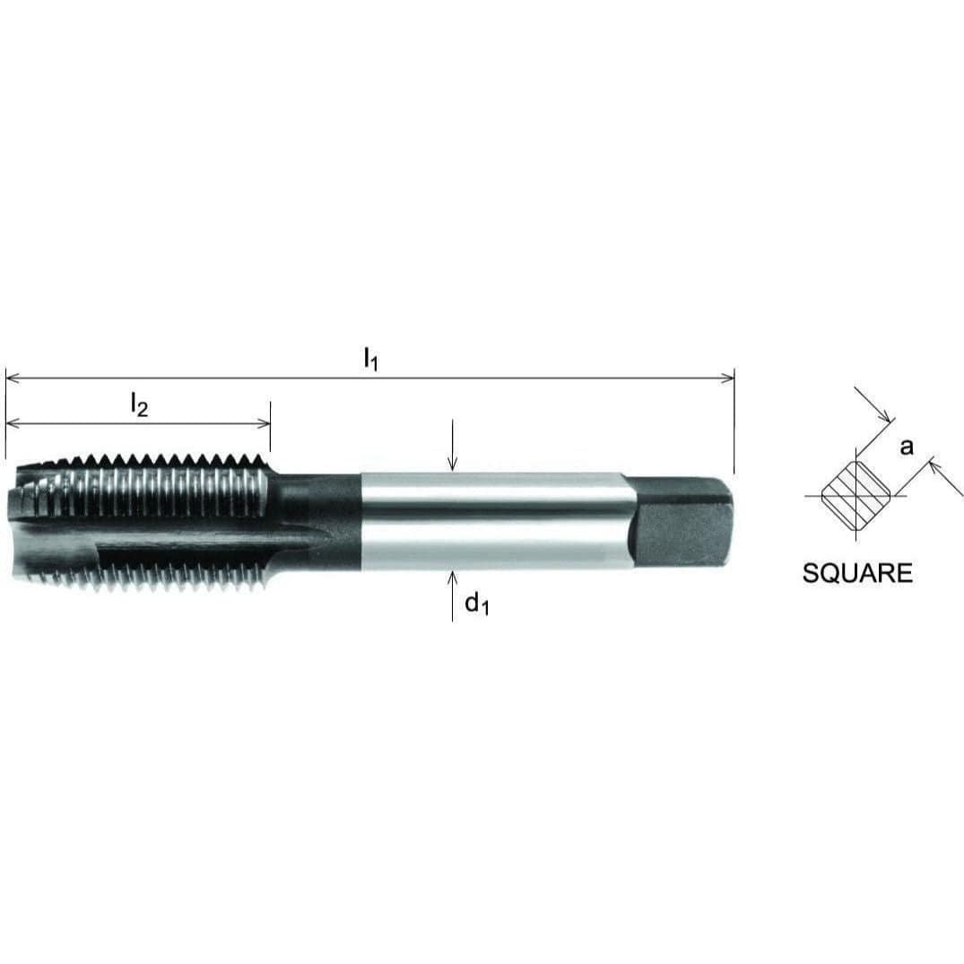 SOMTA Taps & Dies Somta Series 573 – HSS Gun Nose Tap BSP-G 3/4" (Standard)