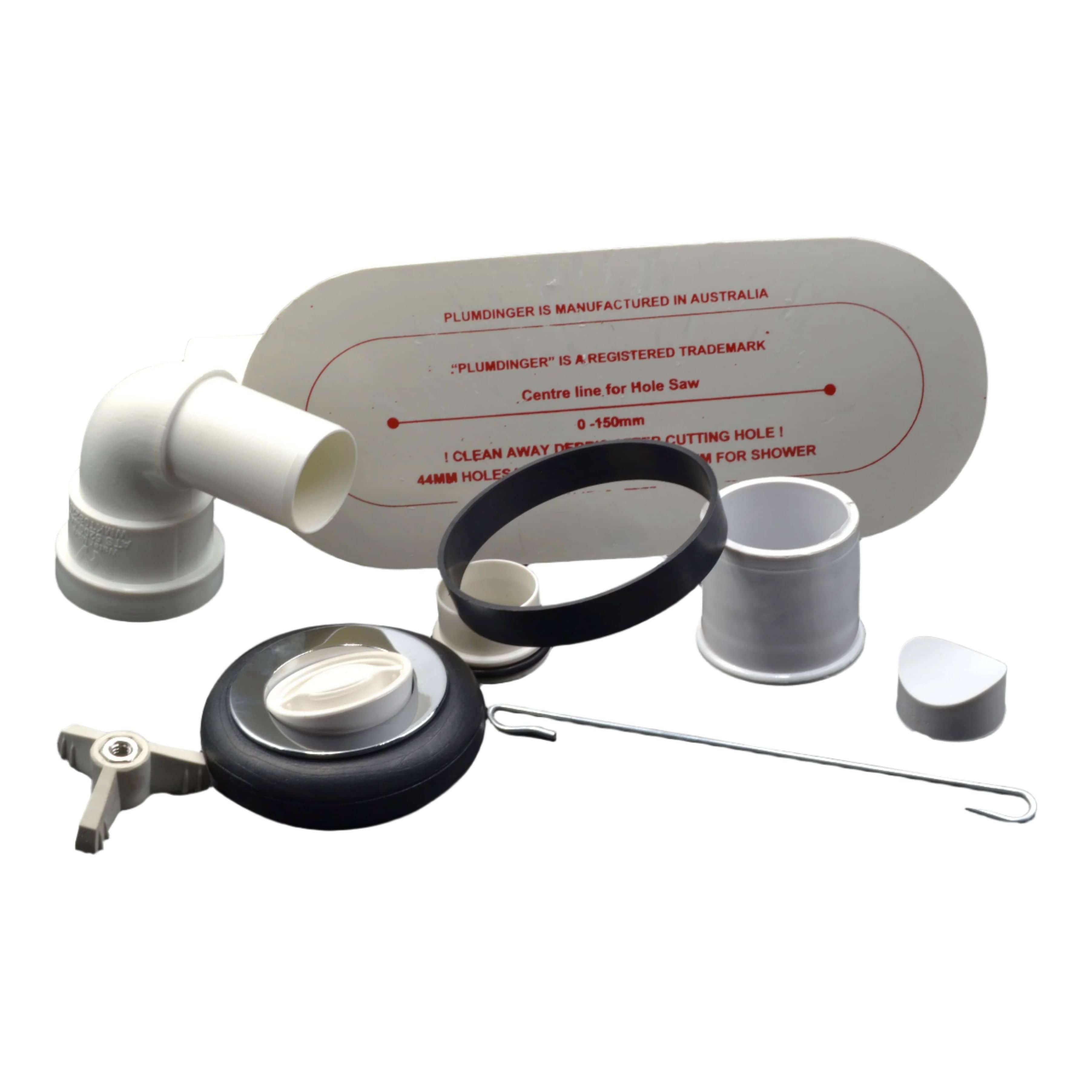 Tacron Industries Drain Waste Double Dinger – The Easy Solution for Plumbing Misalignment 40mm