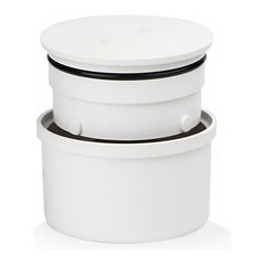 Tacron Industries Drain Waste M.I Bolted Trap Screw Inspection Opening - UV White 100mm