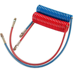 TEI Air Hose PA12 Type B 15 FT Long Tail Air Brake Suzi Coil
