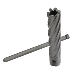 Twin Eagle Imports Annular Cutter 20 x 75mm D.O.C HSS Weldon Shank Annular Cutter with Pilot Pin