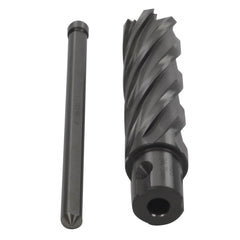 Twin Eagle Imports Annular Cutter 24 x 75mm D.O.C HSS Weldon Shank Annular Cutter with Pilot Pin