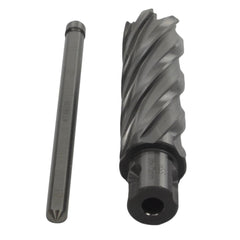 Twin Eagle Imports Annular Cutter 26 x 75mm D.O.C HSS Weldon Shank Annular Cutter with Pilot Pin