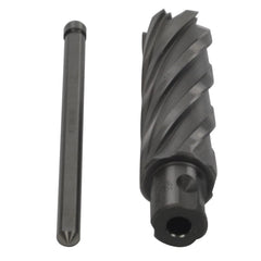 Twin Eagle Imports Annular Cutter 27 x 75mm D.O.C HSS Weldon Shank Annular Cutter with Pilot Pin