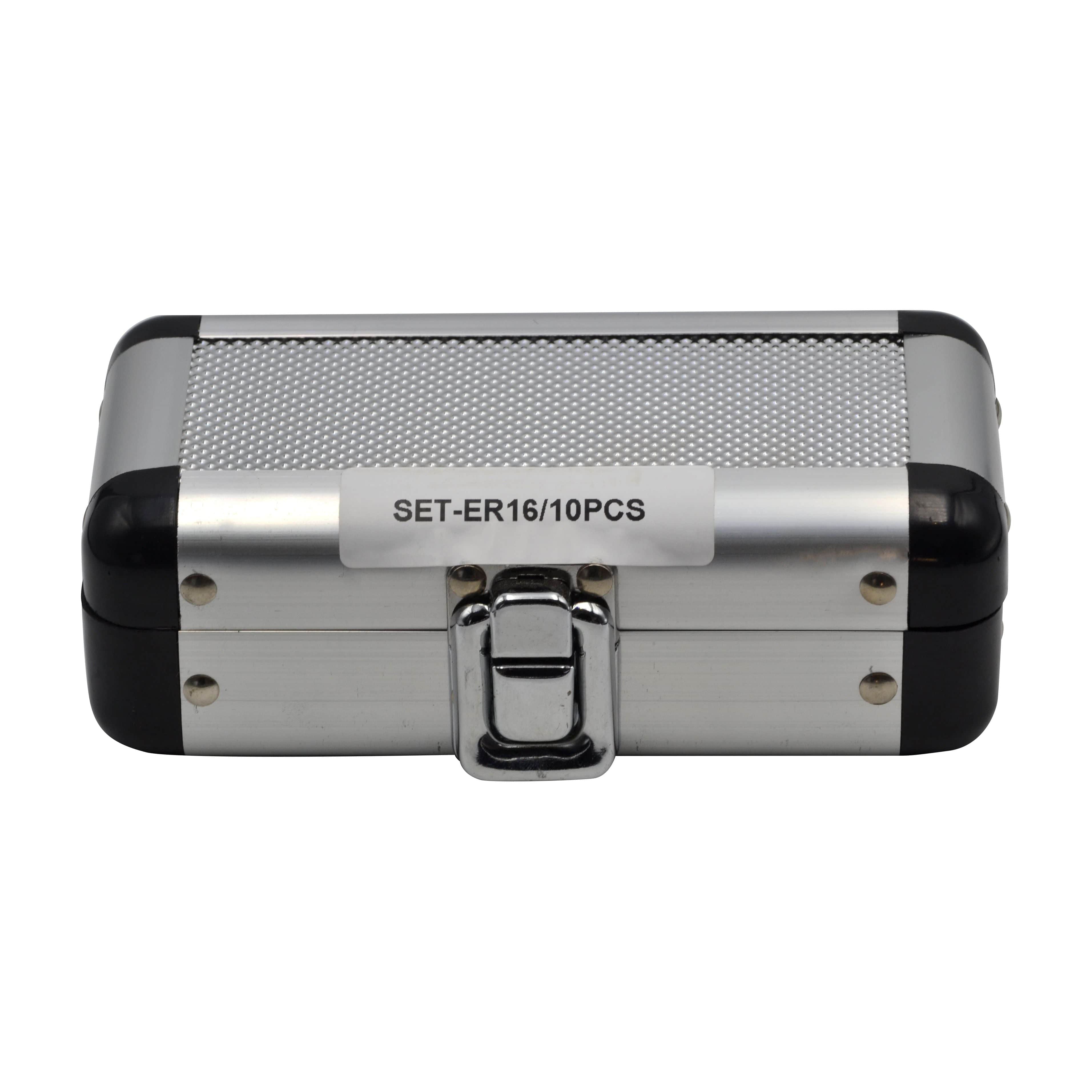 Twin Eagle Imports Collet Kit 10 Pc ER 16 Spring Collet set 1 - 10 mm