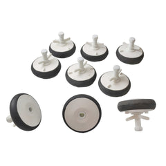 Twin Eagle Imports Expanding Plumbing Plug 9x Nylon Mechanical Pipe Test plug bung with 13mm bypass 119mm to 142mm