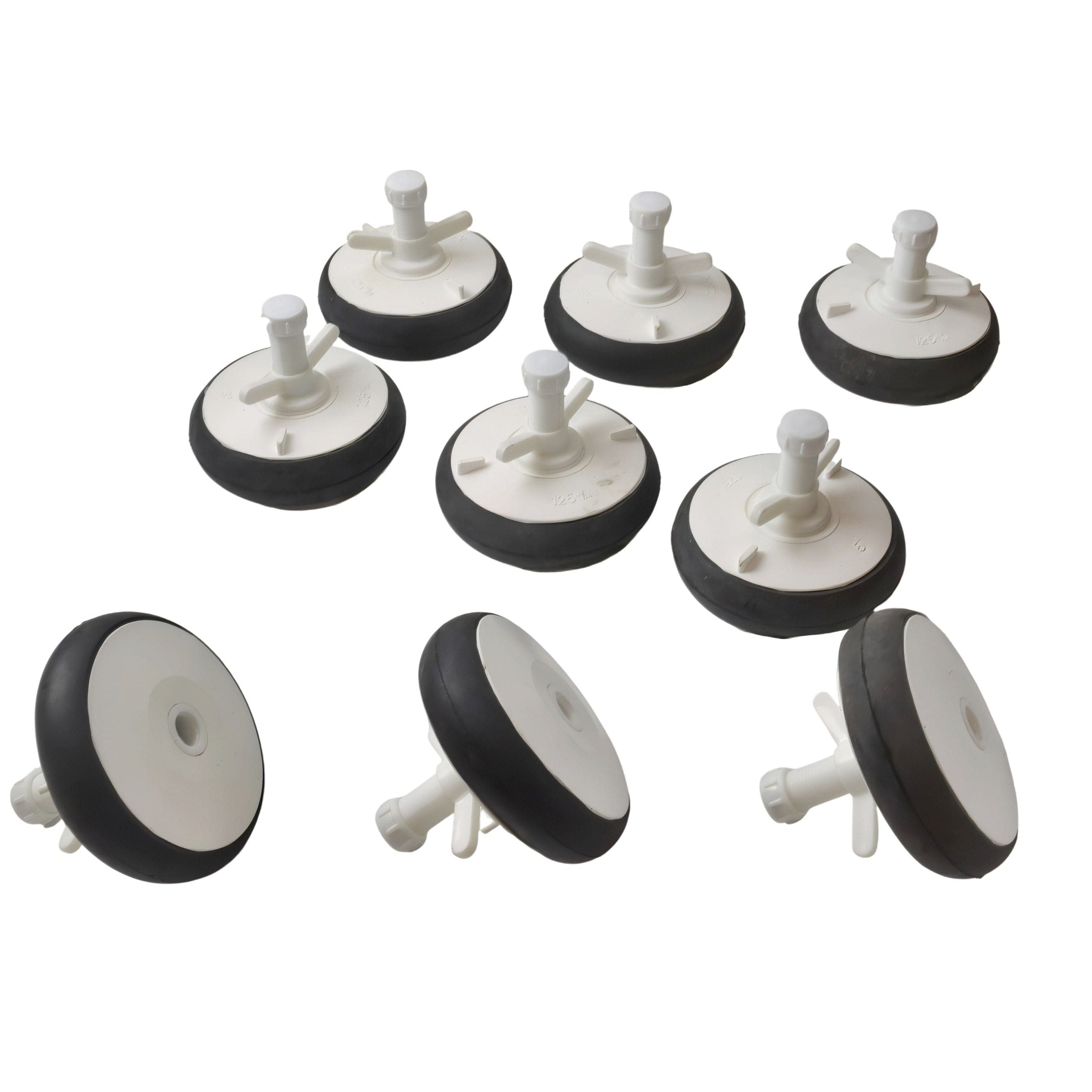 Twin Eagle Imports Expanding Plumbing Plug 9x Nylon Mechanical Pipe Test plug bung with 13mm bypass 119mm to 142mm