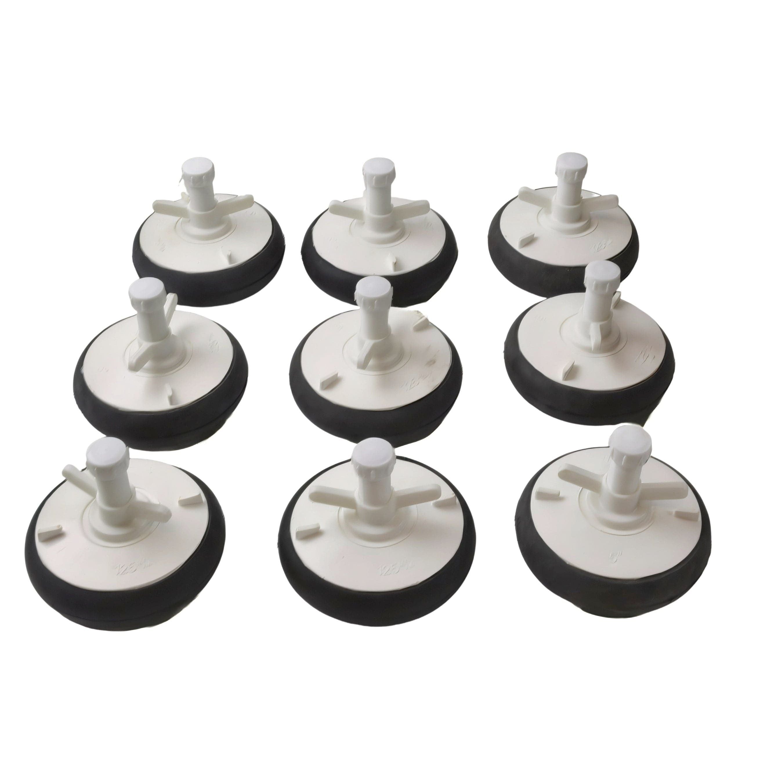 Twin Eagle Imports Expanding Plumbing Plug 9x Nylon Mechanical Pipe Test plug bung with 13mm bypass 119mm to 142mm