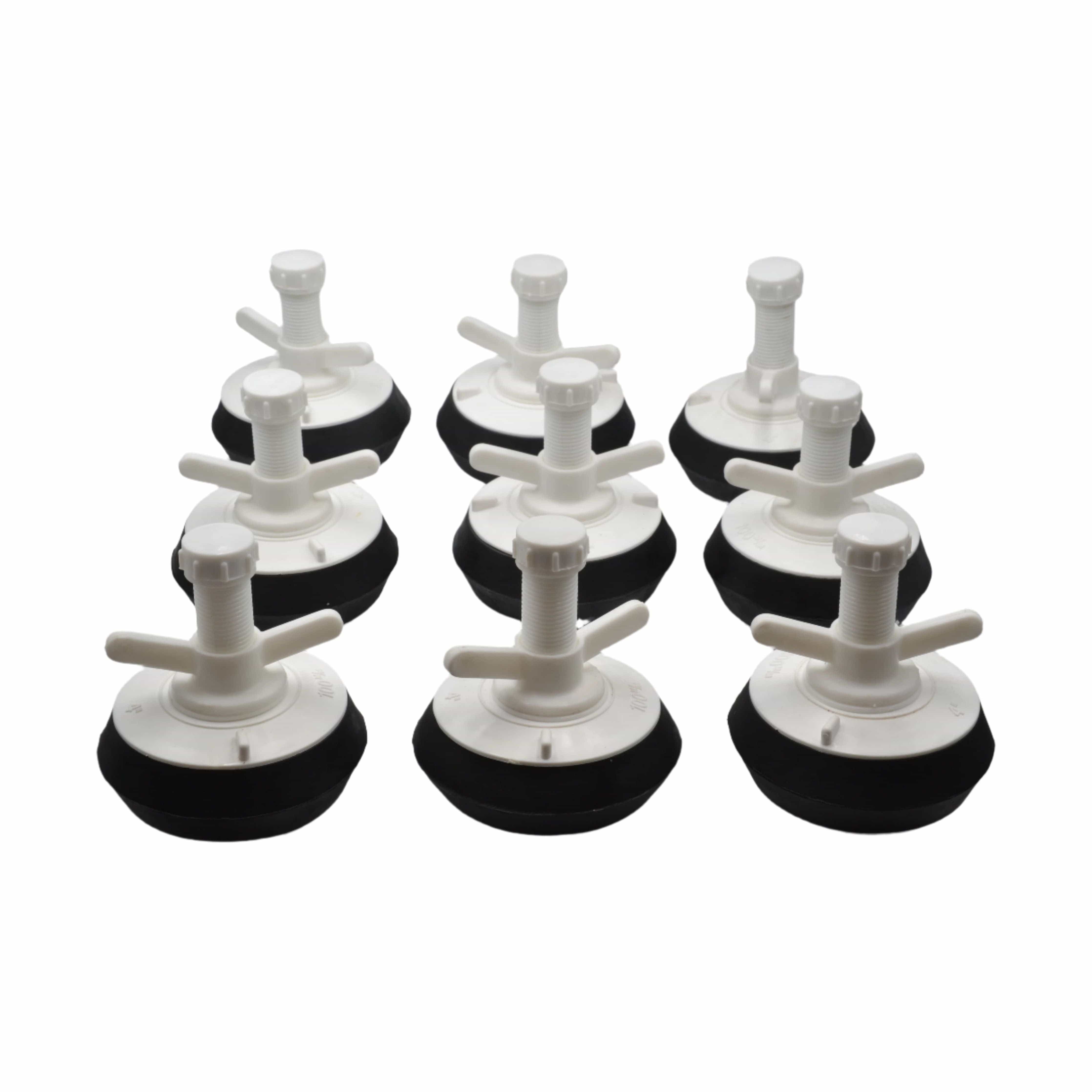Twin Eagle Imports Expanding Plumbing Plug 9x Nylon Mechanical Pipe Test Plug Bung with 13mm Bypass 92mm to 105mm