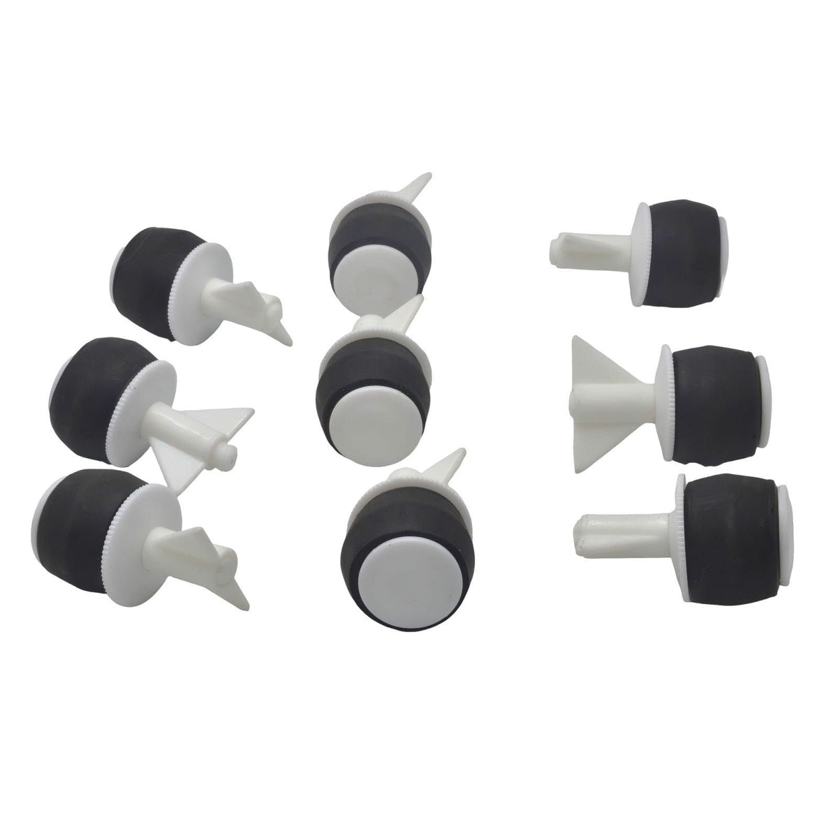 Twin Eagle Imports Expanding Plumbing Plug x9 Nylon Mechanical Pipe Expanding Test Plug Bung No Bypass 30-36 mm