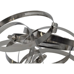 Twin Eagle Imports Grab Kits 10 Piece 304 Stainless Steel 118-140mm Worm Drive Hose Clamp