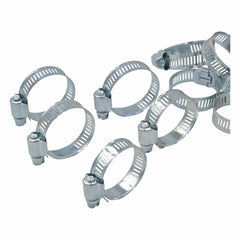 Twin Eagle Imports Grab Kits 10 Piece 304 Stainless Steel 19-38mm Worm Drive Hose Clamp