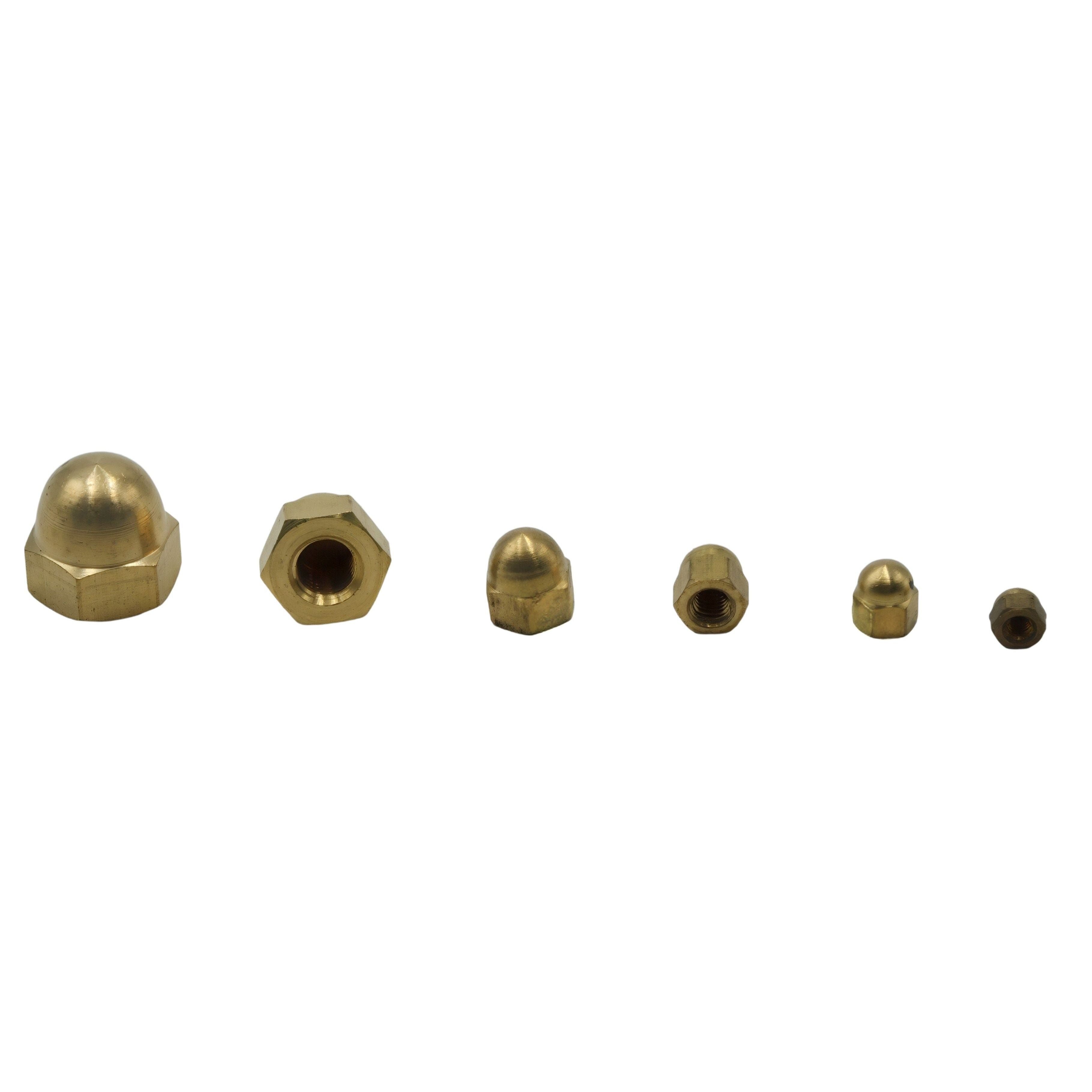 Twin Eagle Imports Grab Kits 122pc Brass Hex Dome Nuts Grab Kit