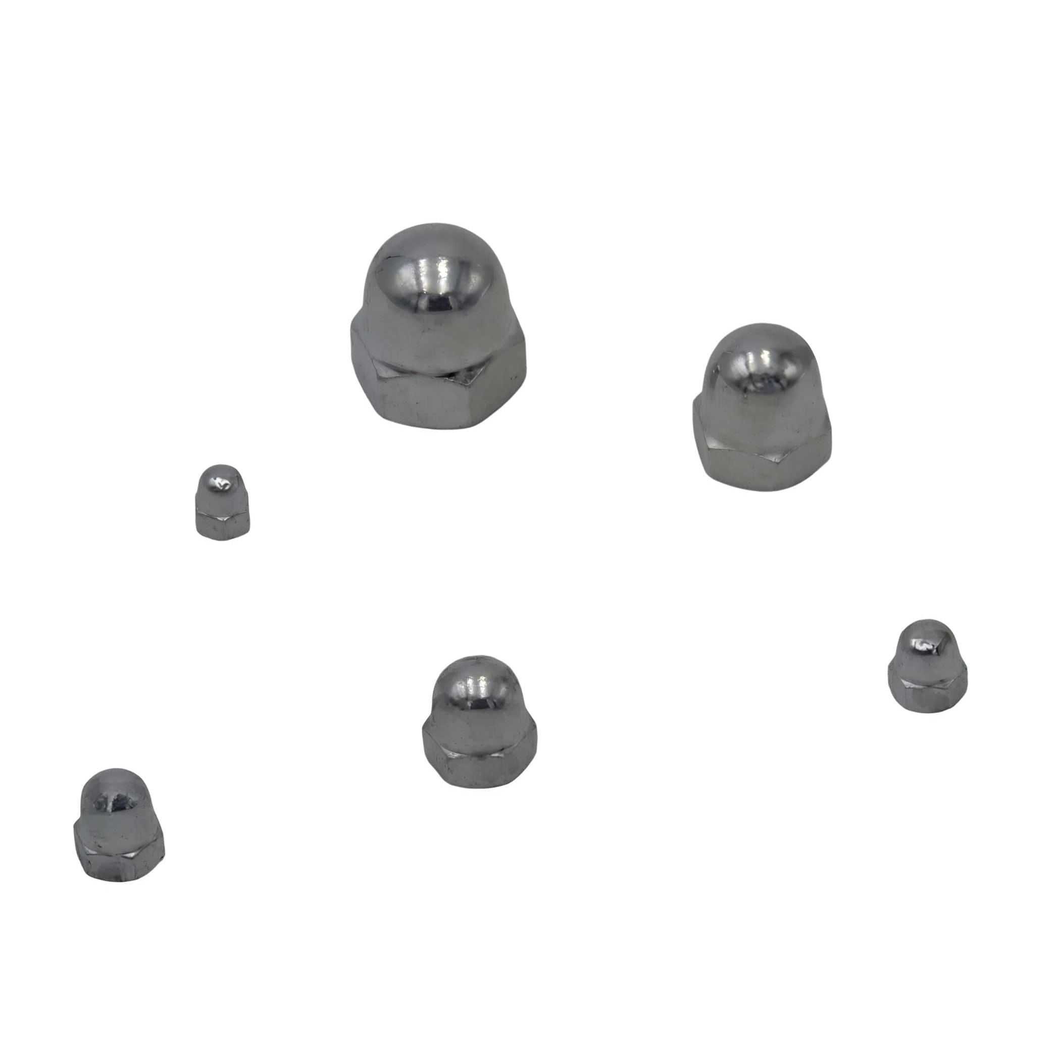 Twin Eagle Imports Grab Kits 170pc Metric Acorn Nut Carbon Steel Grab Kit Assortment