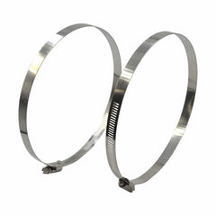 Twin Eagle Imports Grab Kits 2 Piece 304 Stainless Steel 155-178mm Worm Drive Hose Clamp