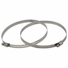 Twin Eagle Imports Grab Kits 2 Piece 304 Stainless Steel 155-178mm Worm Drive Hose Clamp