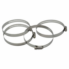 Twin Eagle Imports Grab Kits 4 Piece 304 Stainless Steel 84-108mm Worm Drive Hose Clamp