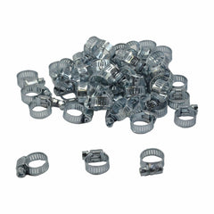 Twin Eagle Imports Grab Kits 50 Piece Zinc 6-15mm Worm Drive Hose Clamp