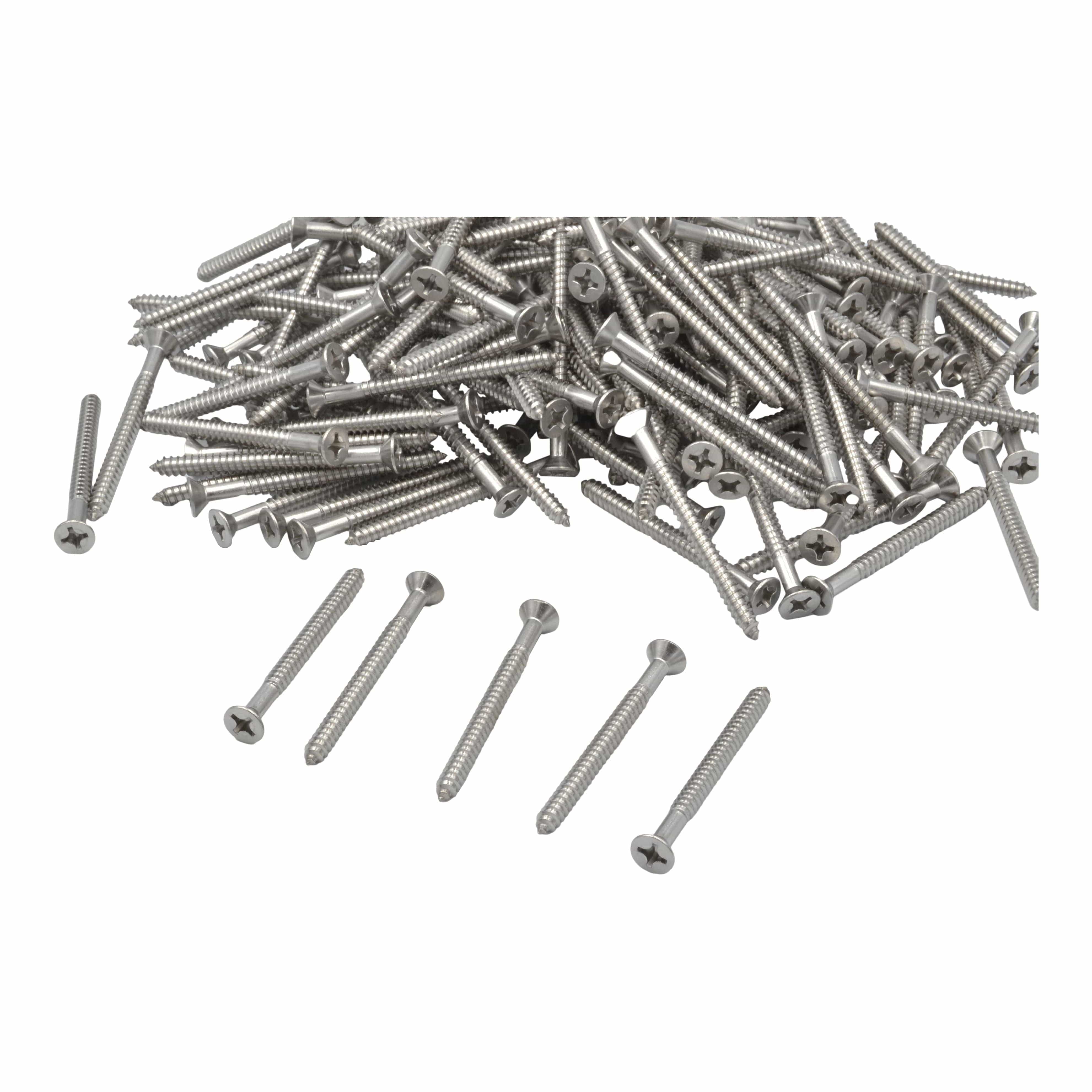 Twin Eagle Imports Grab Kits x500 304 Stainless Steel 12G x 63mm Wood Screws Grab Kit