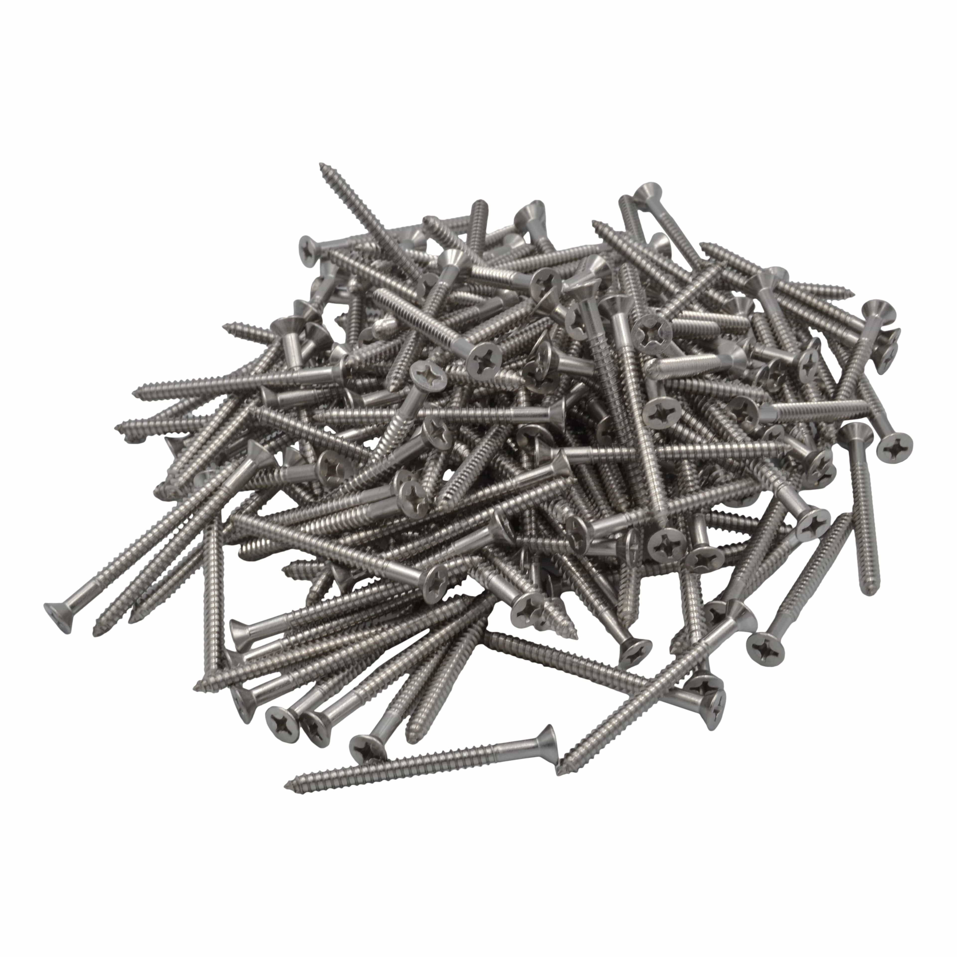 Twin Eagle Imports Grab Kits x500 304 Stainless Steel 12G x 63mm Wood Screws Grab Kit