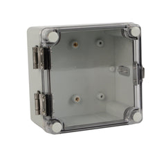 Twin Eagle Imports Junction Box ABS IP66 Clear Lid Hinge Junction Box 125 x 125 x 75mm