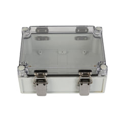 Twin Eagle Imports Junction Box ABS IP66 Clear Lid Hinge Junction Box 125 x 175 x 75mm