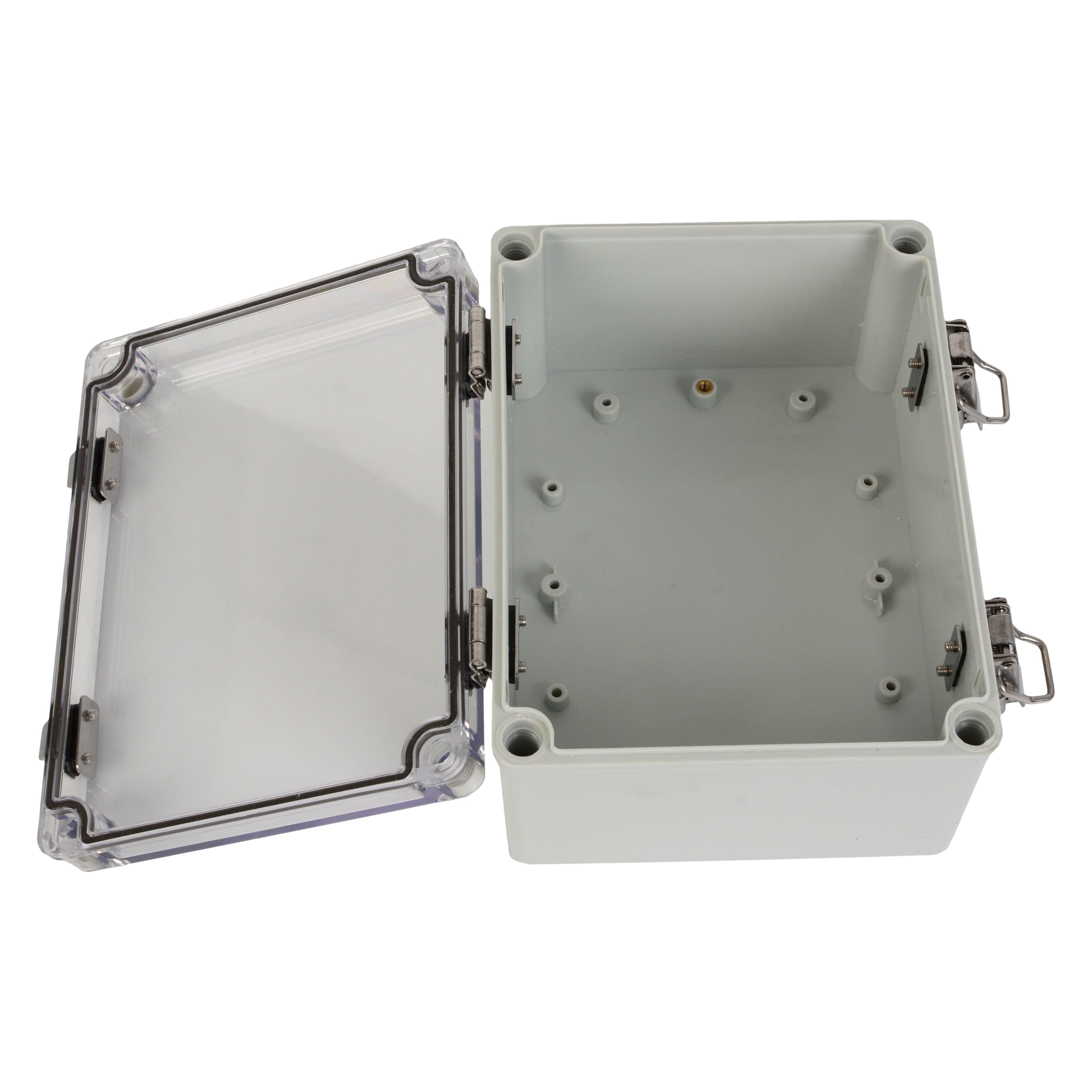 Twin Eagle Imports Junction Box ABS IP66 Clear Lid Hinge Junction Box 150 x 200 x 100mm