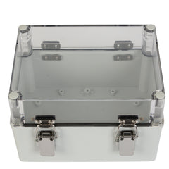 Twin Eagle Imports Junction Box ABS IP66 Clear Lid Hinge Junction Box 150 x 200 x 130mm
