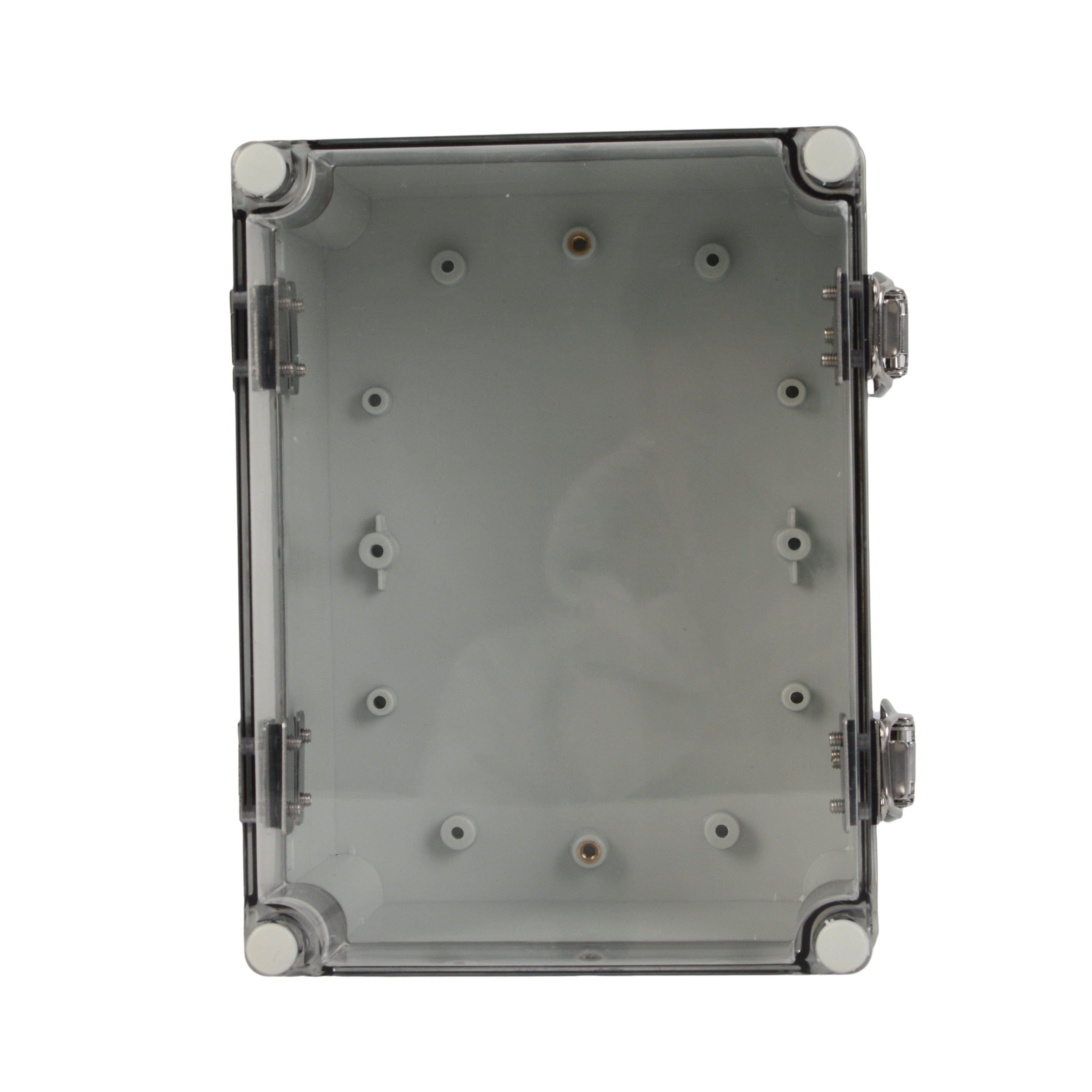 Twin Eagle Imports Junction Box ABS IP66 Clear Lid Hinge Junction Box 150 x 200 x 130mm