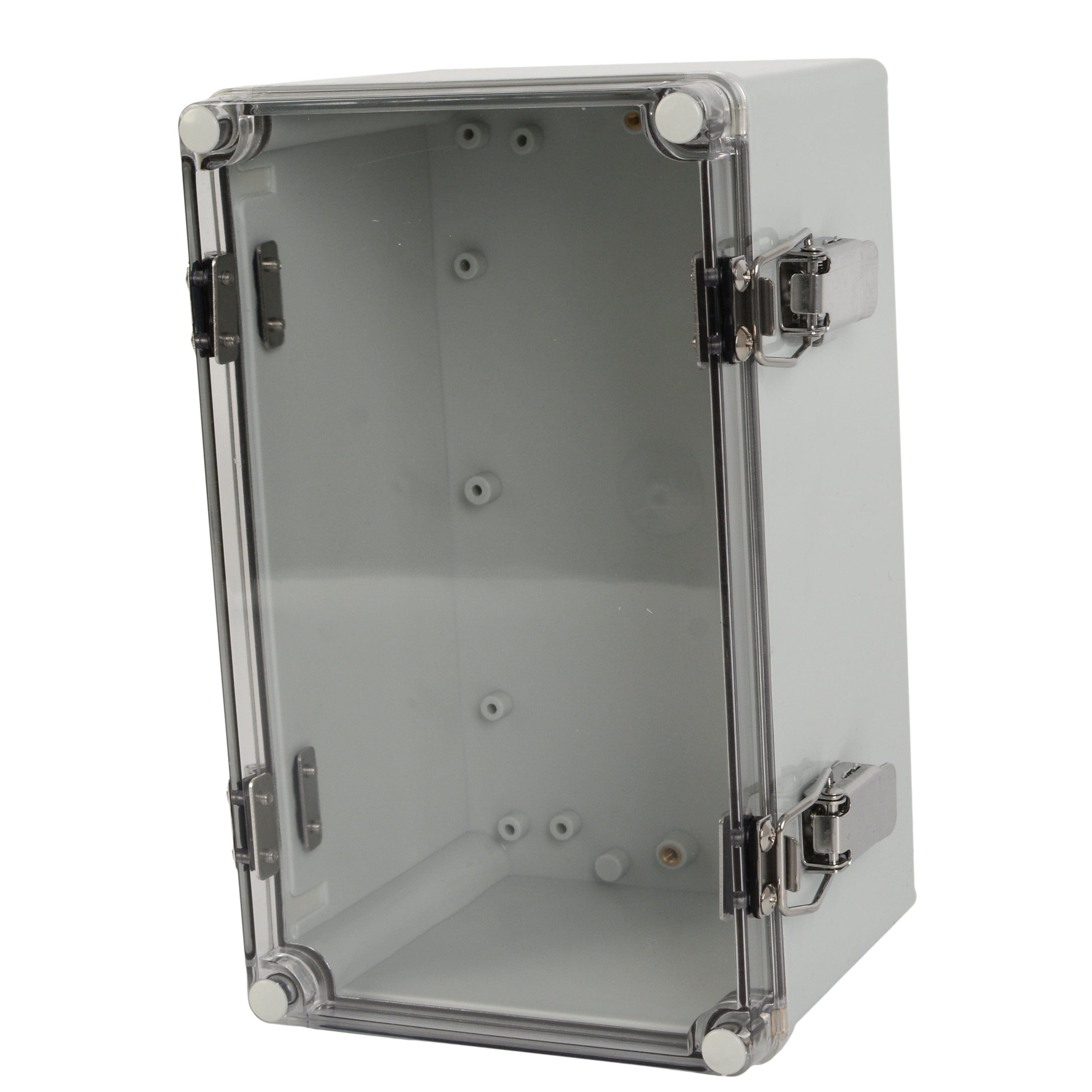 Twin Eagle Imports Junction Box ABS IP66 Clear Lid Hinge Junction Box 150 x 250 x 130mm