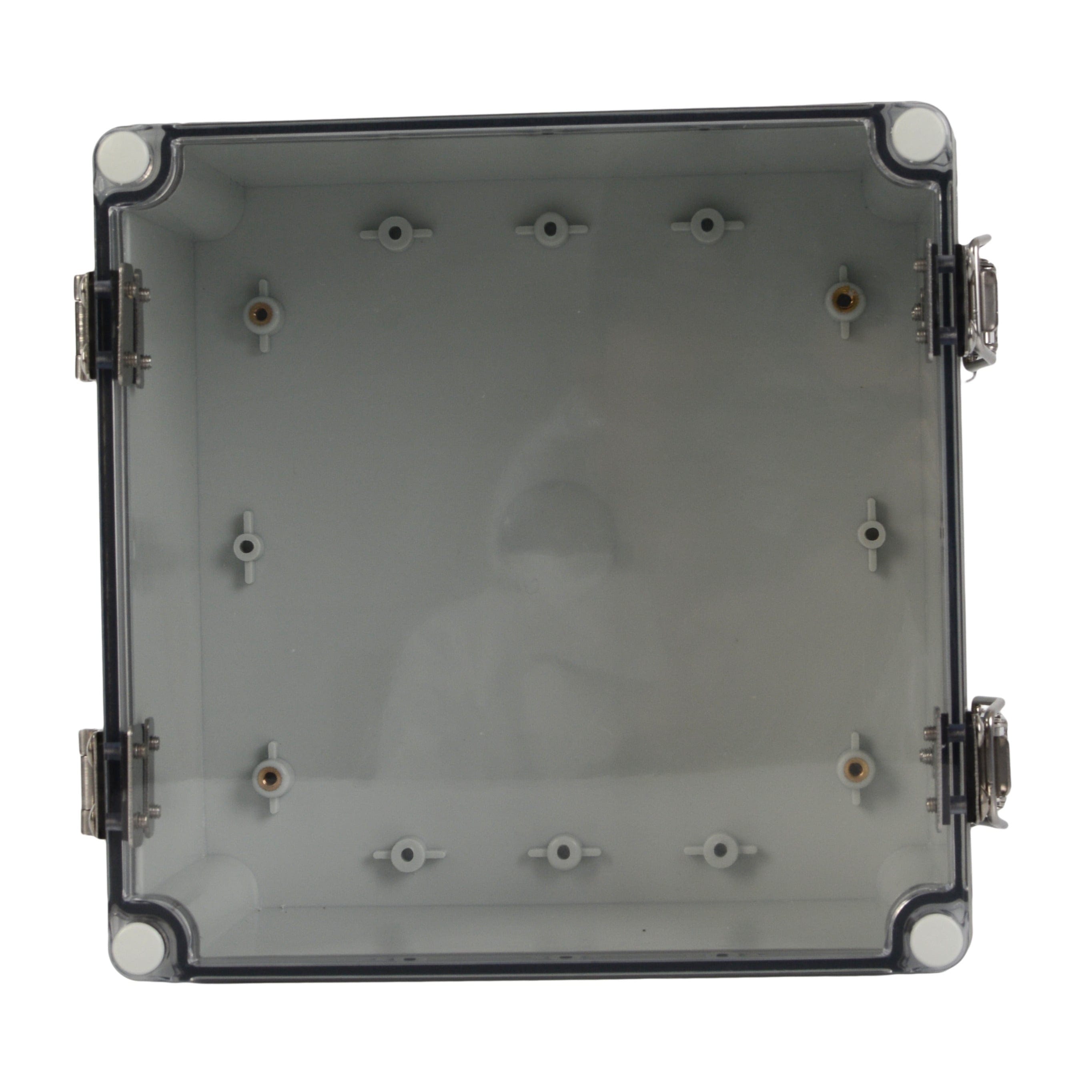 Twin Eagle Imports Junction Box ABS IP66 Clear Lid Hinge Junction Box 200 x 200 x 130mm