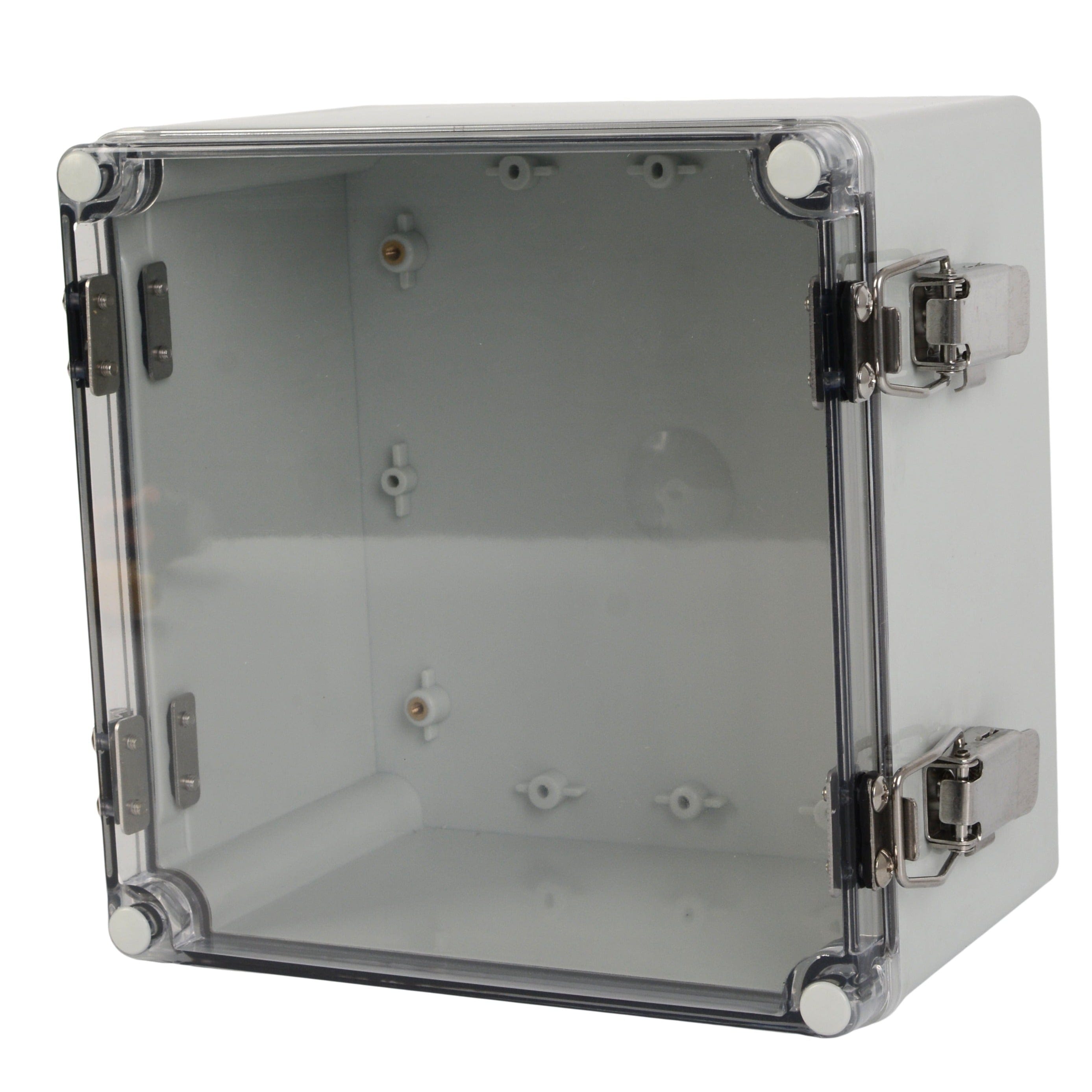 Twin Eagle Imports Junction Box ABS IP66 Clear Lid Hinge Junction Box 200 x 200 x 130mm