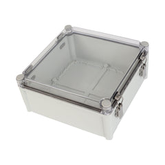 Twin Eagle Imports Junction Box ABS IP66 Clear Lid Hinge Junction Box 280 x 280 x 130mm