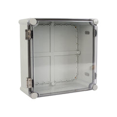 Twin Eagle Imports Junction Box ABS IP66 Clear Lid Hinge Junction Box 280 x 280 x 130mm