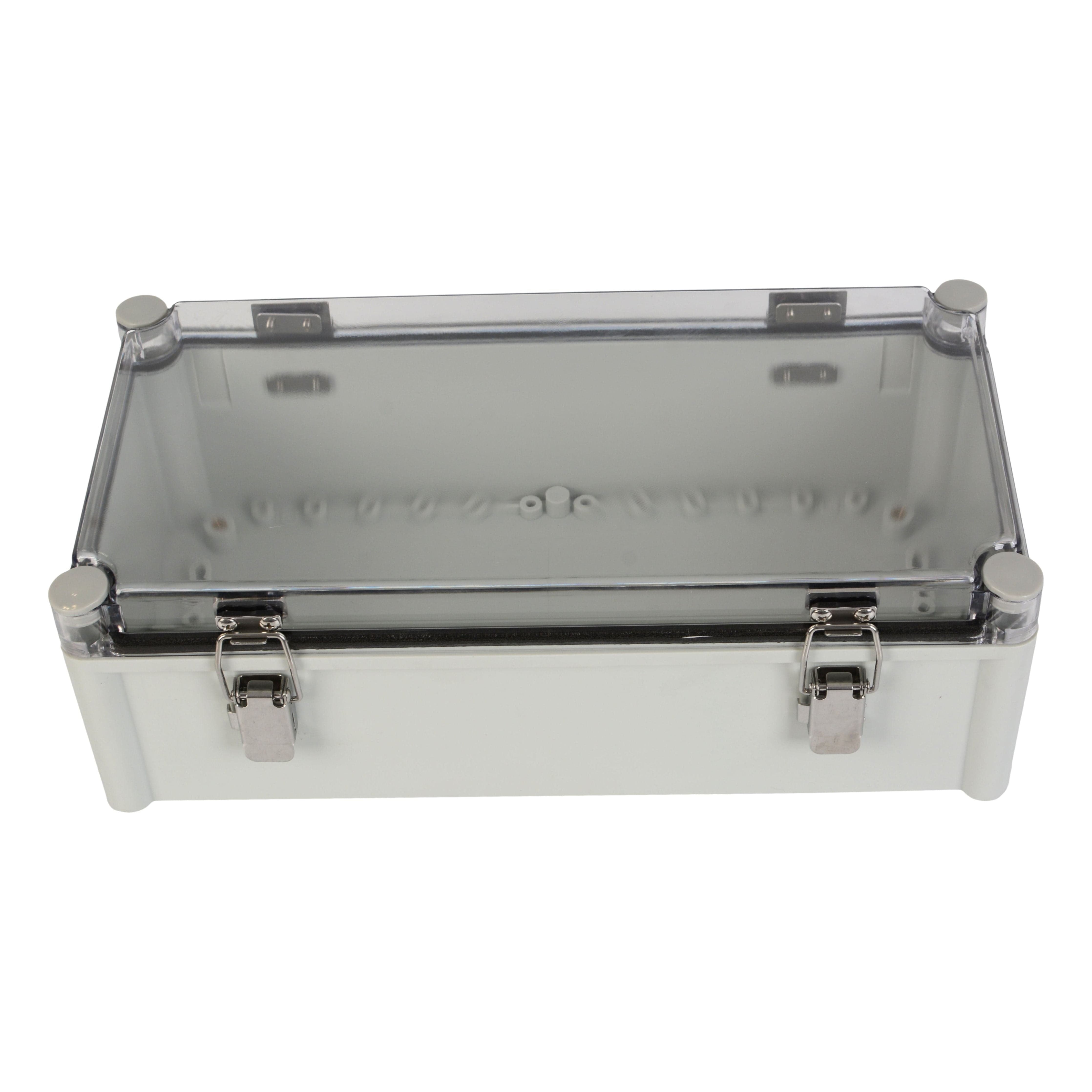 Twin Eagle Imports Junction Box ABS IP66 Clear Lid Hinge Junction Box 380 x 190 x 130mm