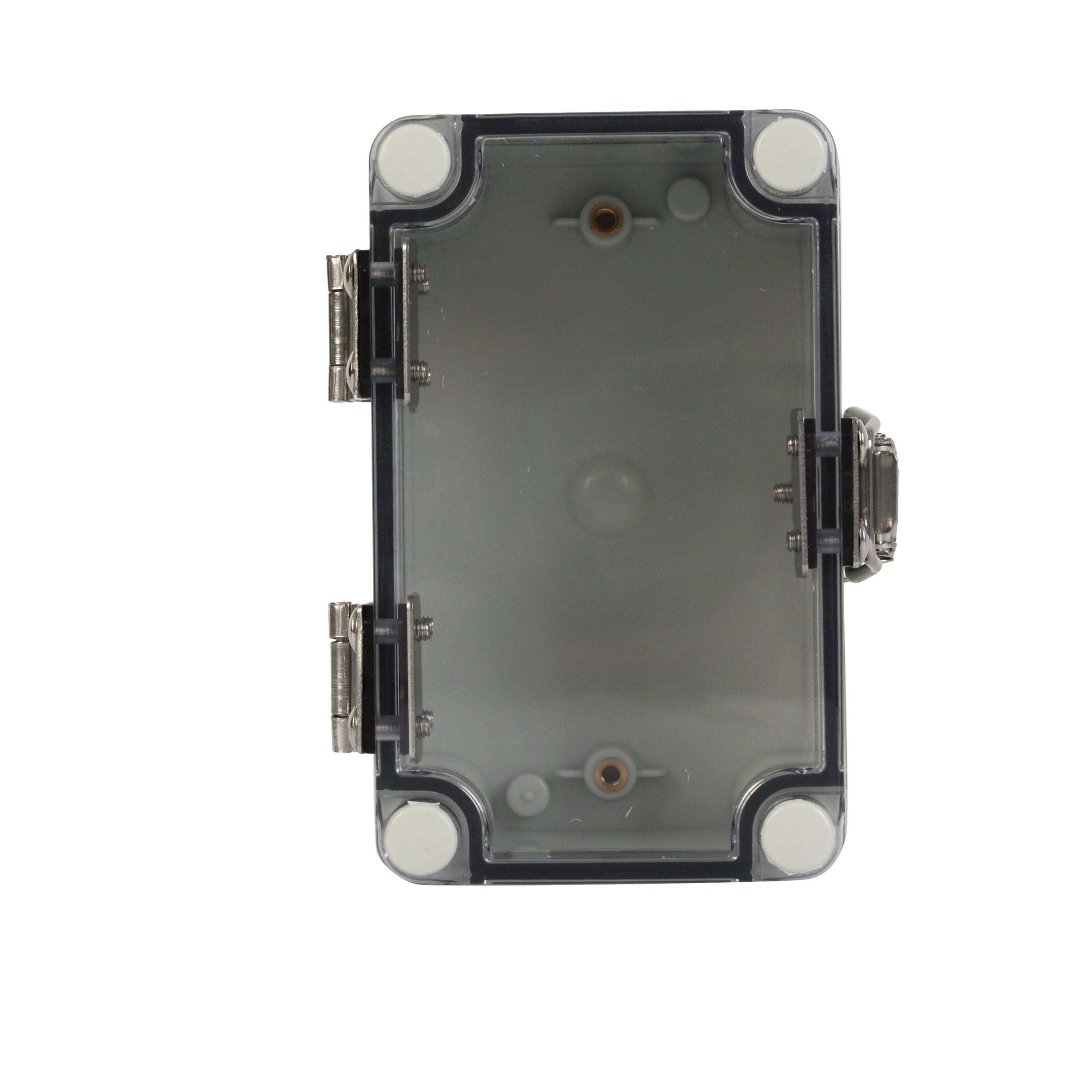 Twin Eagle Imports Junction Box ABS IP66 Clear Lid Hinge Junction Box 80 x 130 x 70mm