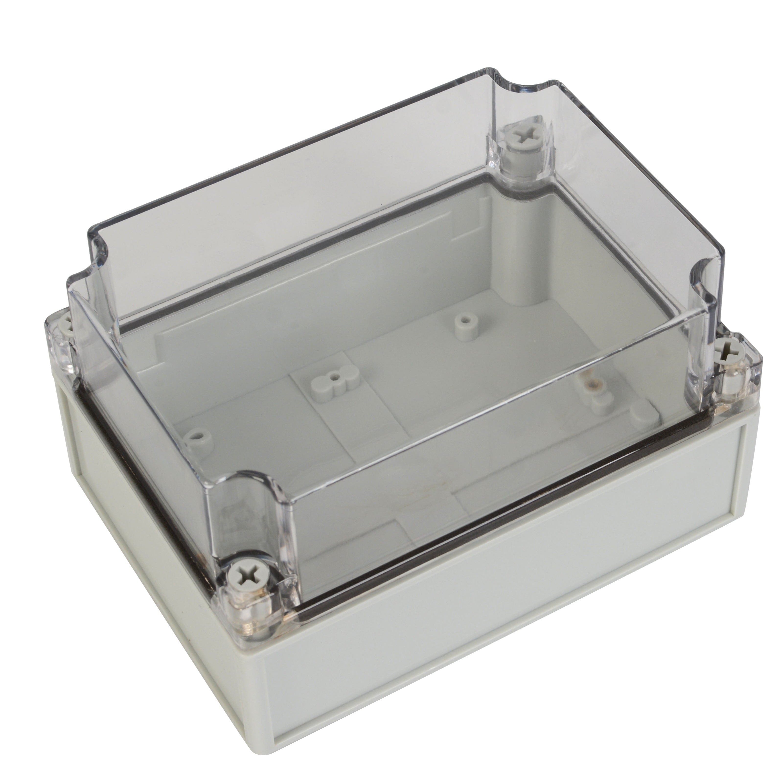 Twin Eagle Imports Junction Box ABS IP66 Clear Lid Junction Box 125 x 175 x 100mm