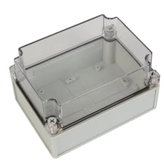 Twin Eagle Imports Junction Box ABS IP66 Clear Lid Junction Box 125 x 175 x 100mm