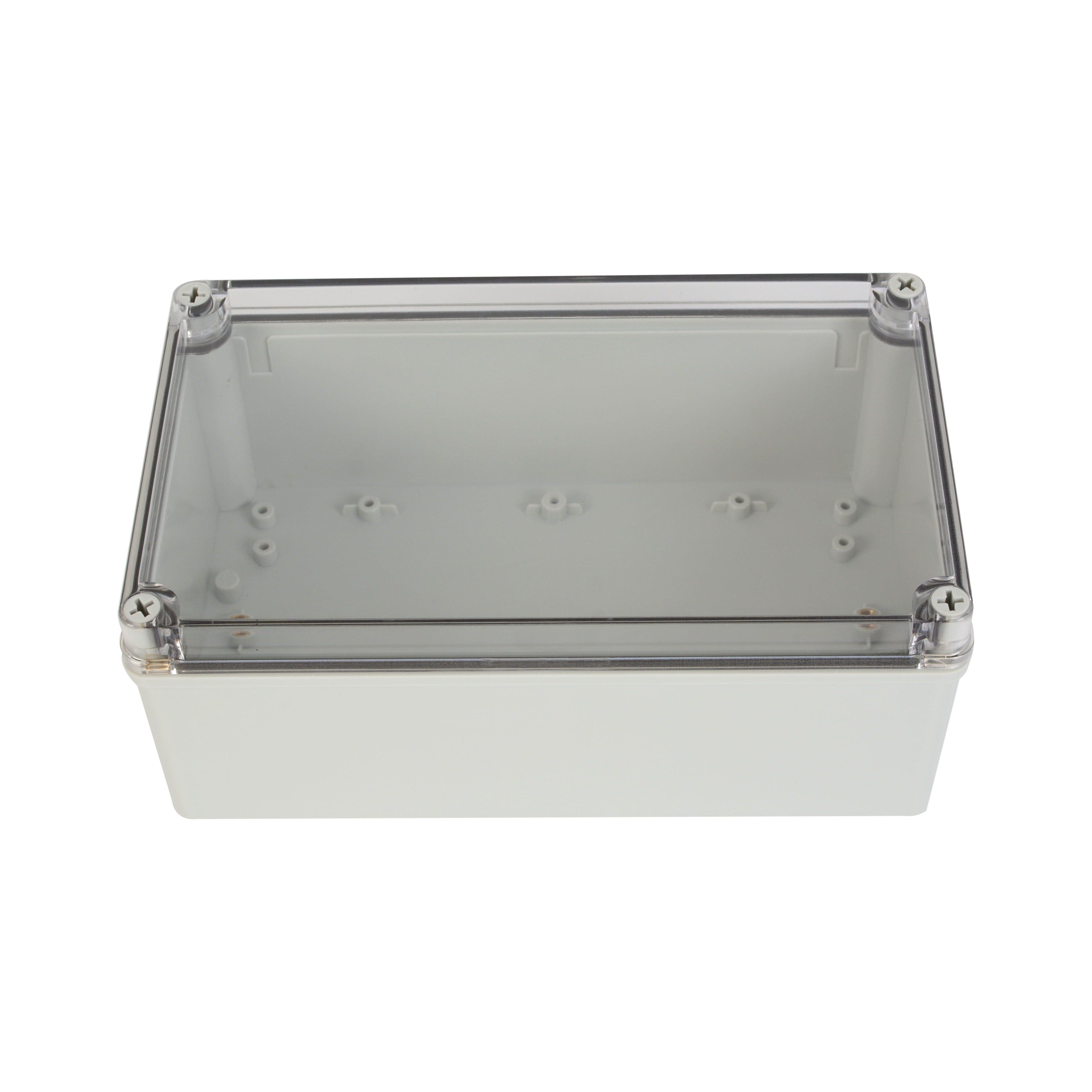 Twin Eagle Imports Junction Box ABS IP66 Clear Lid Junction Box 150 x 250 x 100mm